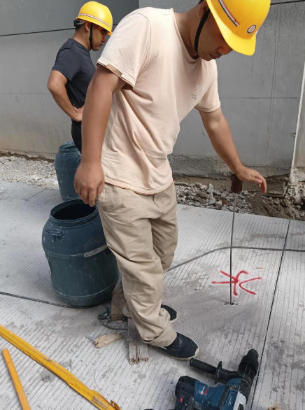 漏水检测现场检查